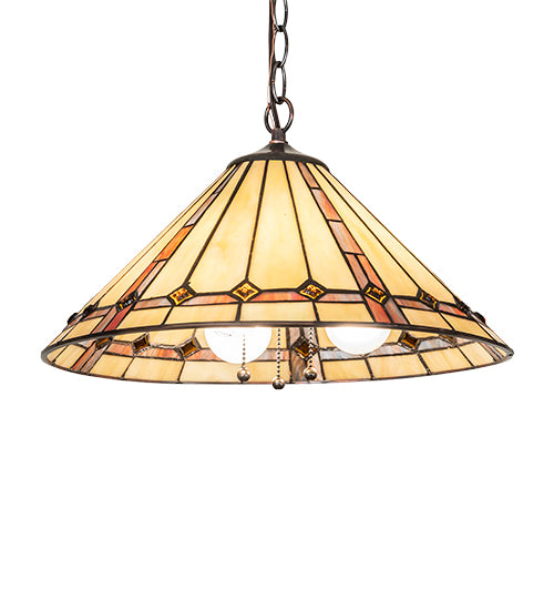 16" Wide Belvidere Pendant