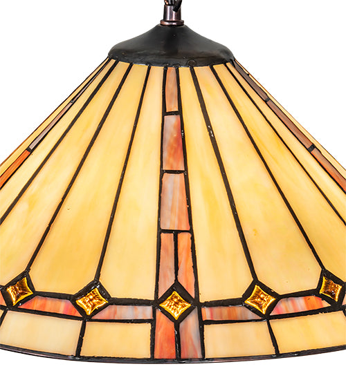 16" Wide Belvidere Pendant