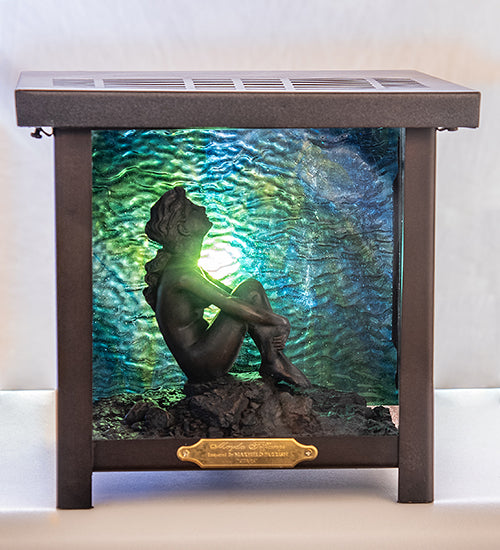 9.5" Square Maxfield Parrish Stars Shadowbox