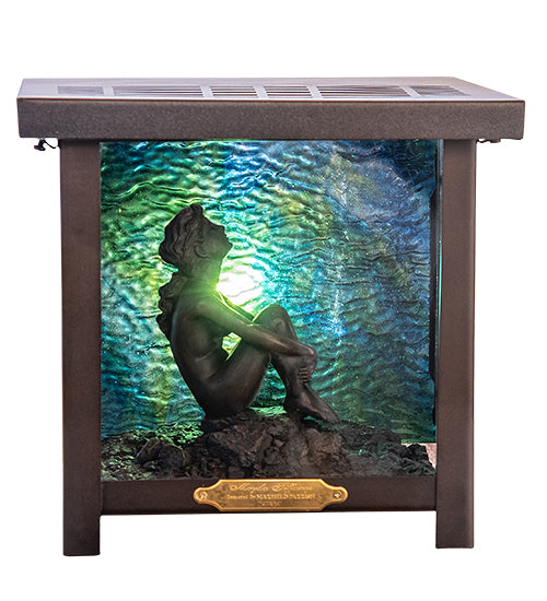 9.5" Square Maxfield Parrish Stars Shadowbox