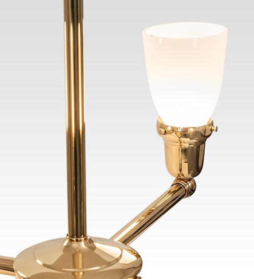 27" Wide Revival Oyster Bay Goblet 4 Light Chandelier