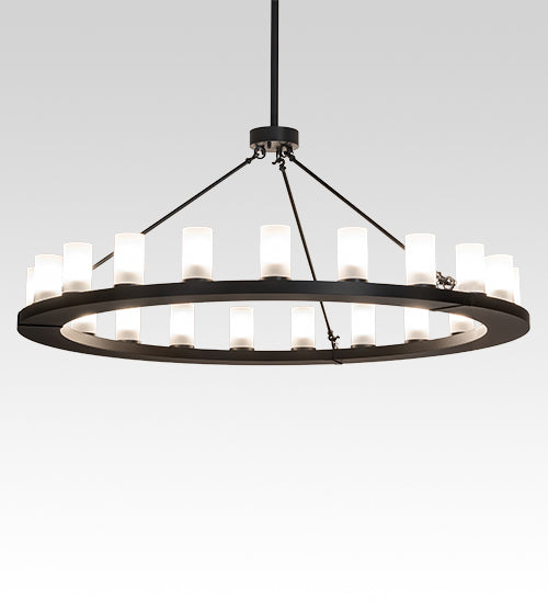 60" Wide Loxley 21 Light Chandelier