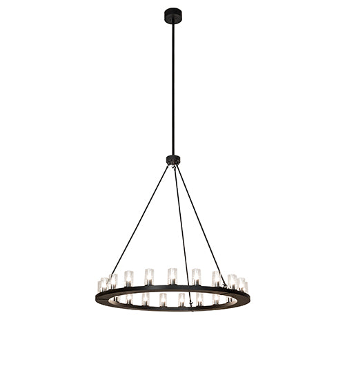 60" Wide Loxley 21 Light Chandelier