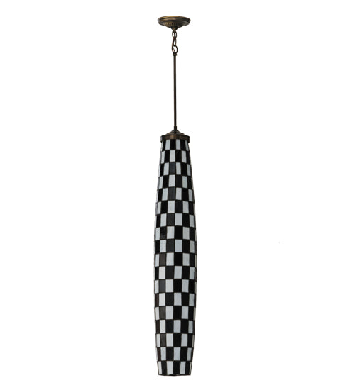 6.5"W Checkers Pendant