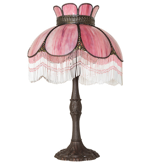 28" High Annabelle Fringed Table Lamp