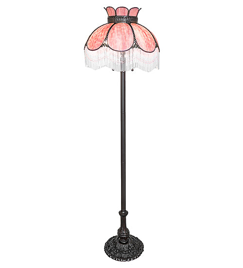 63" High Annabelle Fringed Floor Lamp