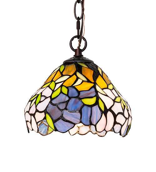 8" Wide Duffner & Kimberly Laburnum Mini Pendant