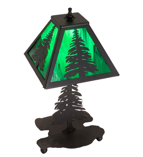 14" High Tall Pines Accent Lamp