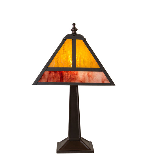 16" High "T" Mission Accent Lamp