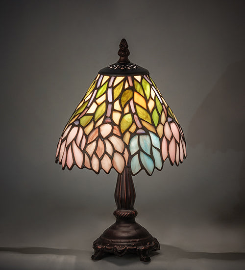 13" High Wisteria Mini Lamp