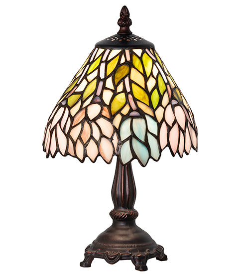 13" High Wisteria Mini Lamp