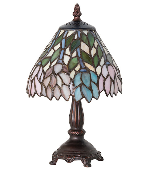 13" High Wisteria Mini Lamp