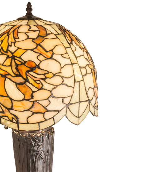 25"H Chinese Dragon Table Lamp