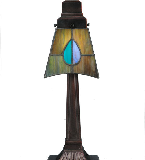 19.5"H Mackintosh Leaf Desk Lamp