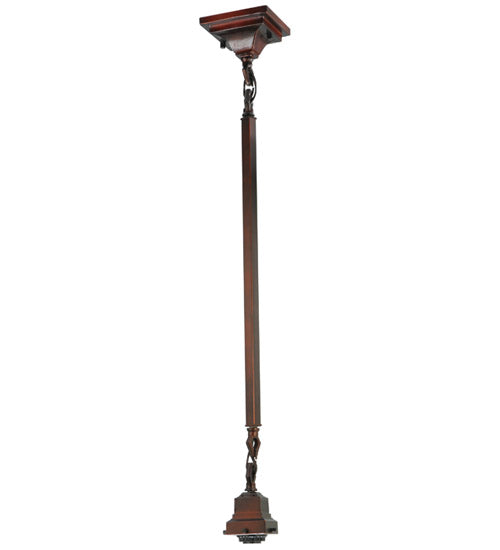 36"H Bungalow 1 Lt Pendant Hardware