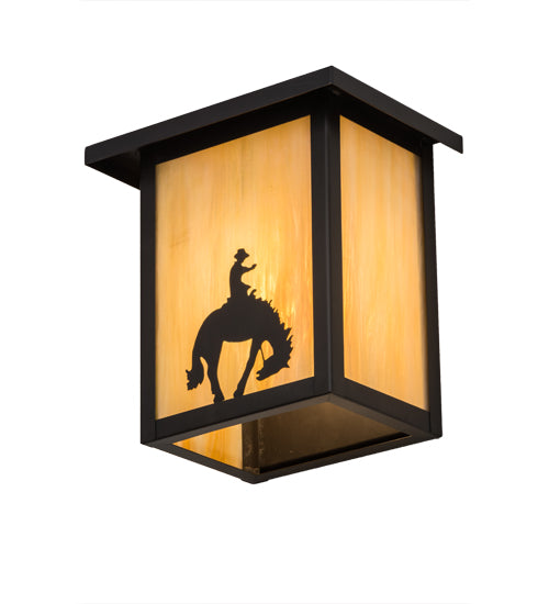 8"W Hyde Park Cowboy Wall Sconce