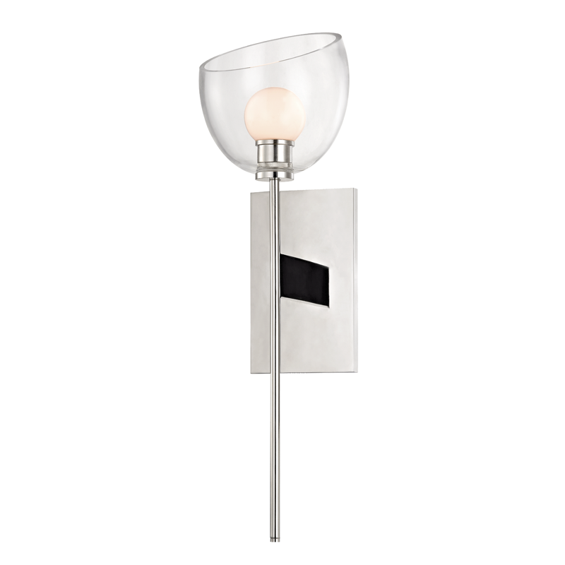 Davis Wall Sconce - Polished Nickel