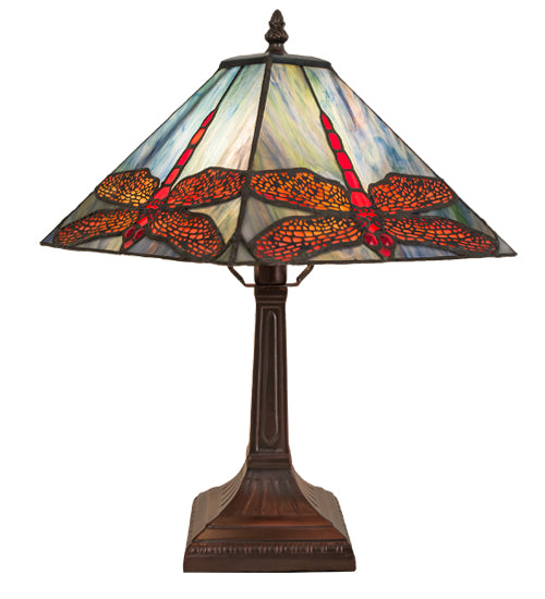 15.5"High Prairie Dragonfly Accent Lamp