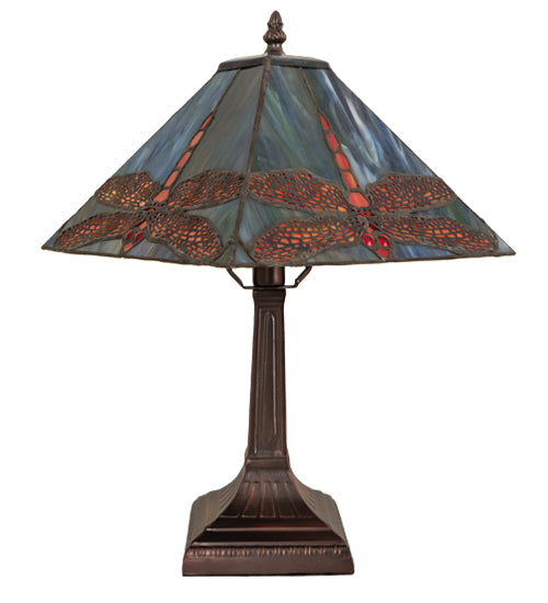 15.5"High Prairie Dragonfly Accent Lamp