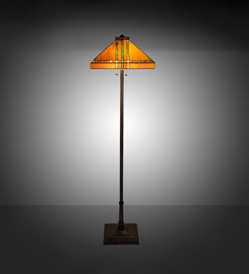 62" High Prairie Corn Floor Lamp