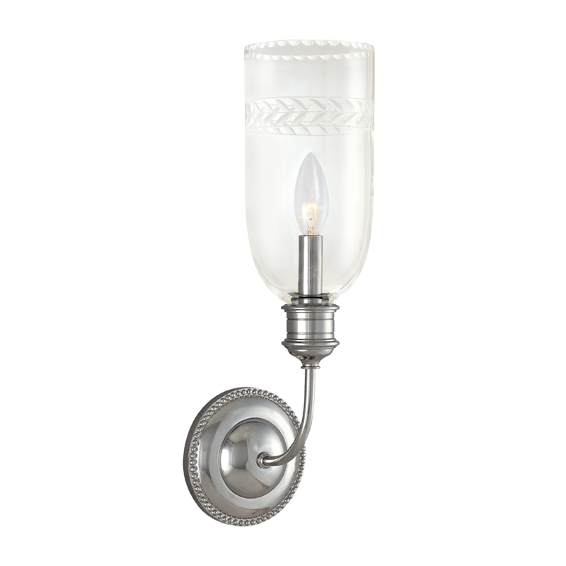 Lafayette Wall Sconce 5" - Polished Nickel