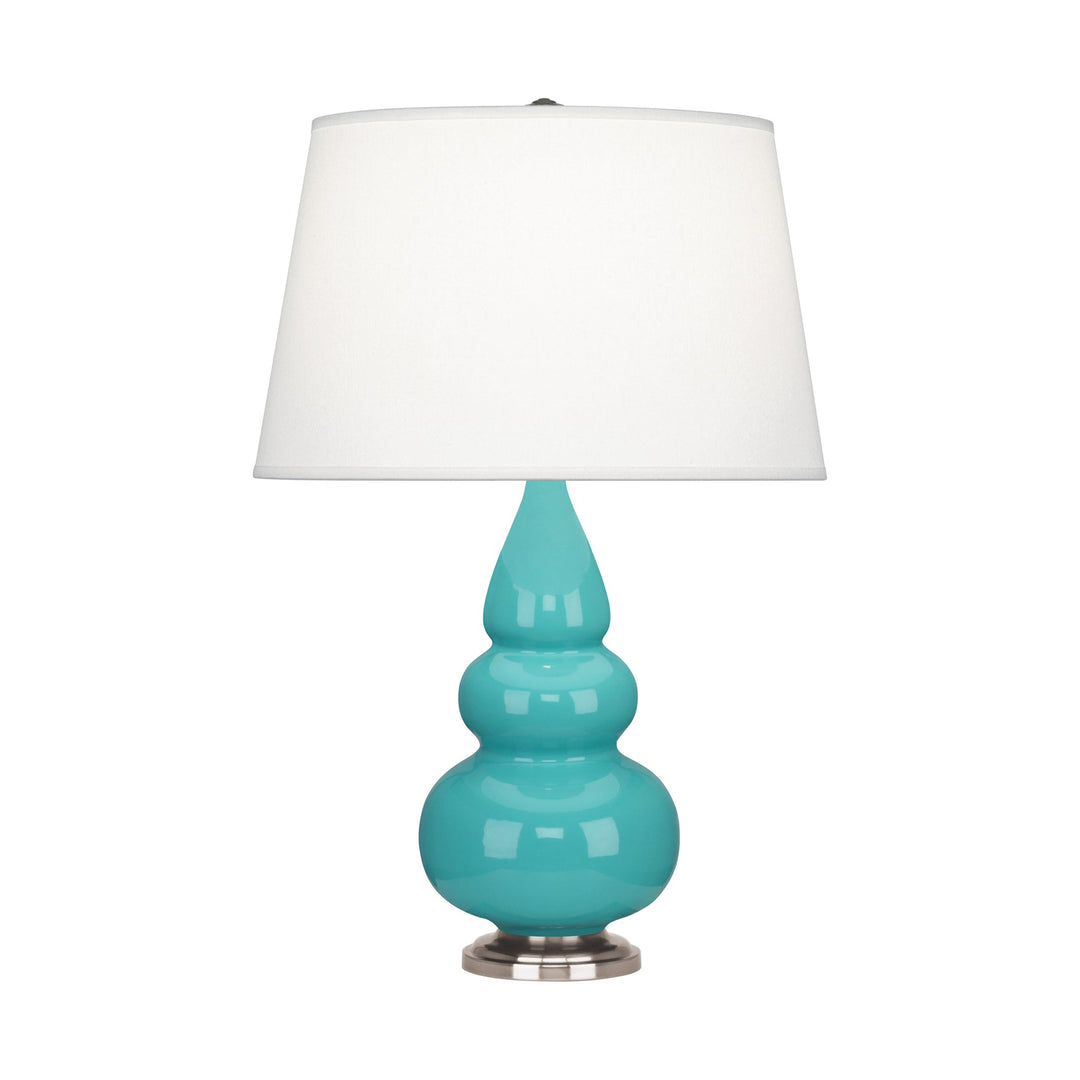 Egg Blue Small Triple Gourd Accent Lamp-Style Number 292X