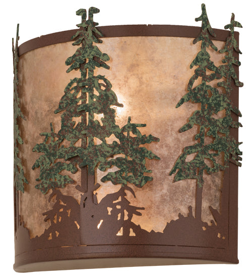 12"W Tall Pines Wall Sconce