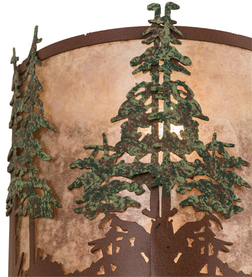 12"W Tall Pines Wall Sconce