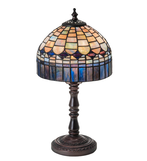 14"H Tiffany Candice Mini Lamp