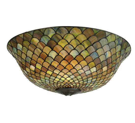 24" Wide Tiffany Fishscale Shade