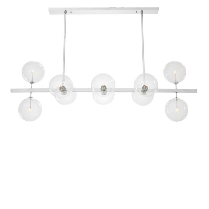 Chandelier Largo Nickel Finish