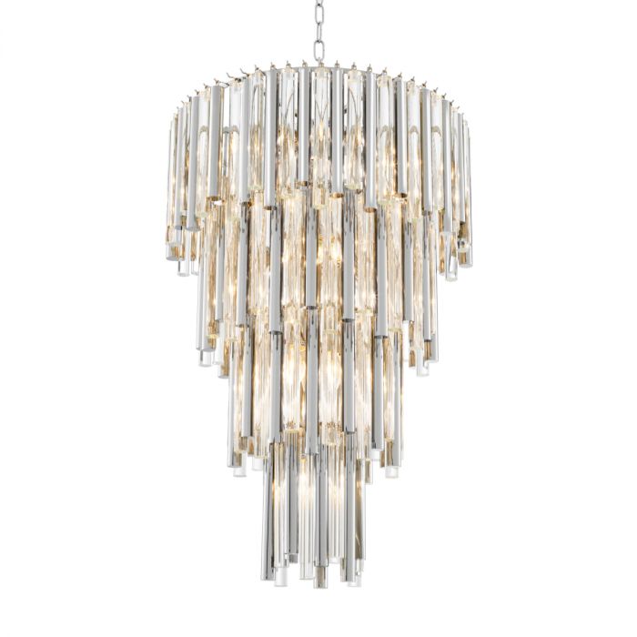 Chandelier Gigi Large Nickel Finish