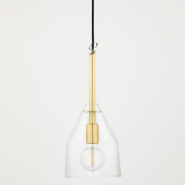 Sloan Pendant 17" - Aged Brass