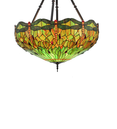 38" Wide Tiffany Hanginghead Dragonfly Shade