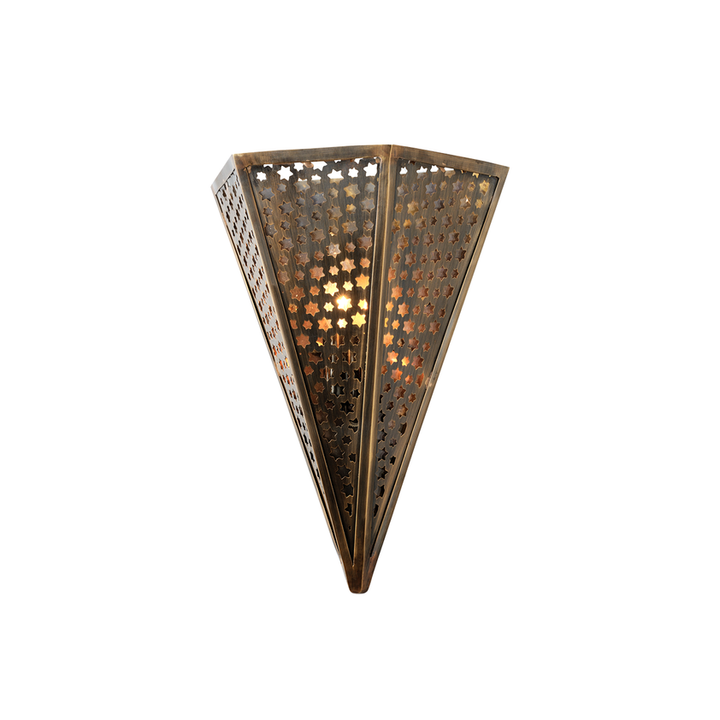 Star Of The East Wall Sconce - Old World Bronze