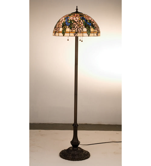 63"H Lilac Floor Lamp