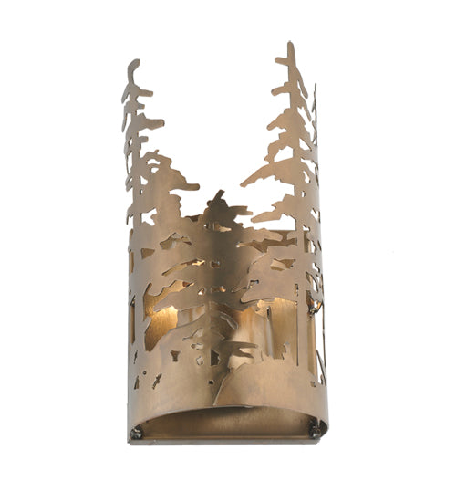 5.5"W Tall Pines Wall Sconce