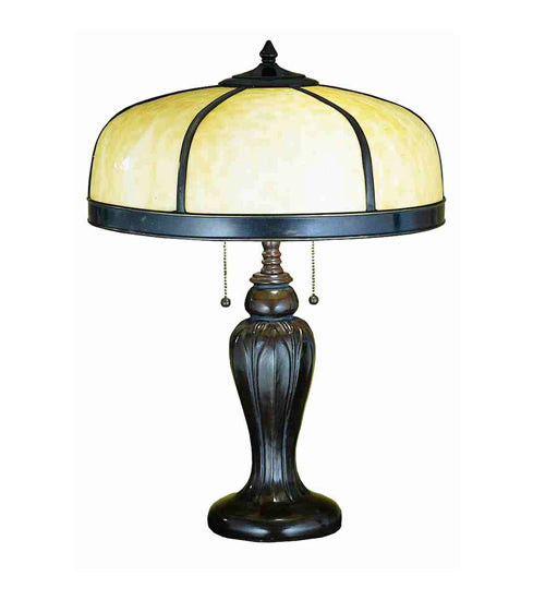 25" High Arts & Crafts Dome Table Lamp