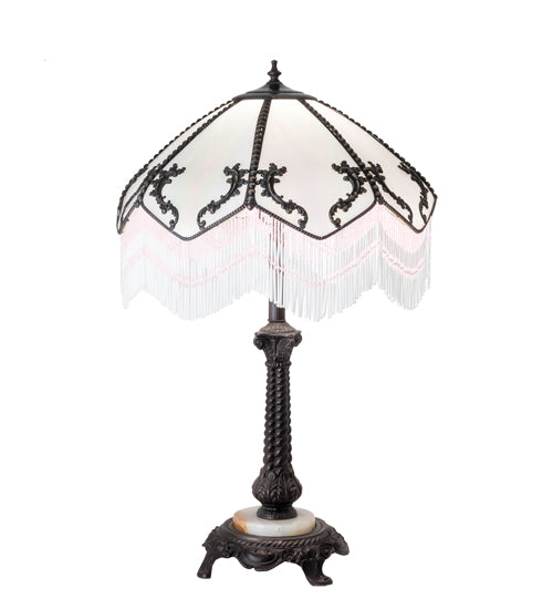 30" High Regina Fringed Table Lamp