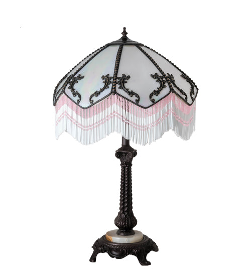 30" High Regina Fringed Table Lamp