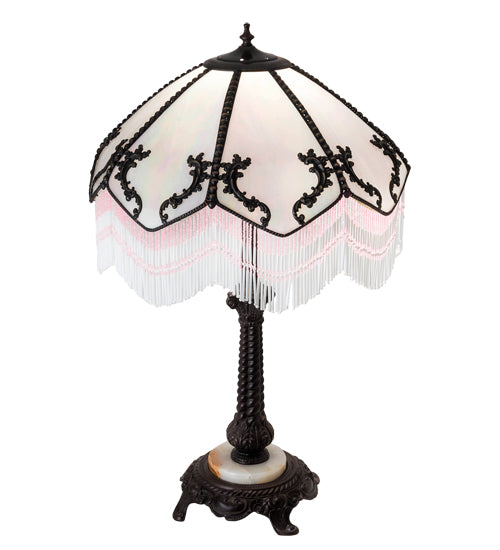 30" High Regina Fringed Table Lamp