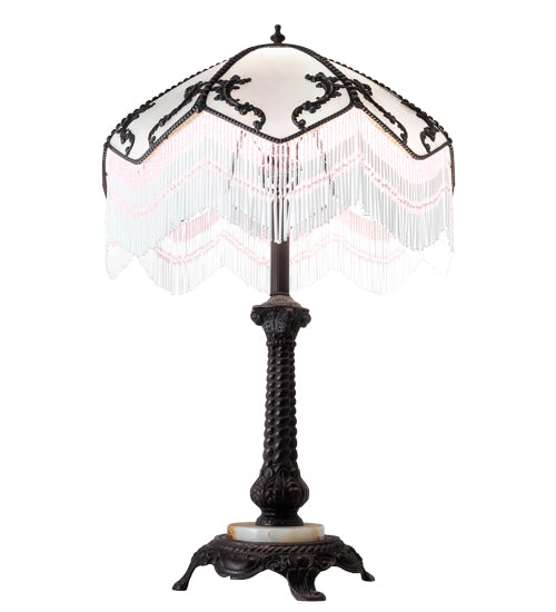 30" High Regina Fringed Table Lamp