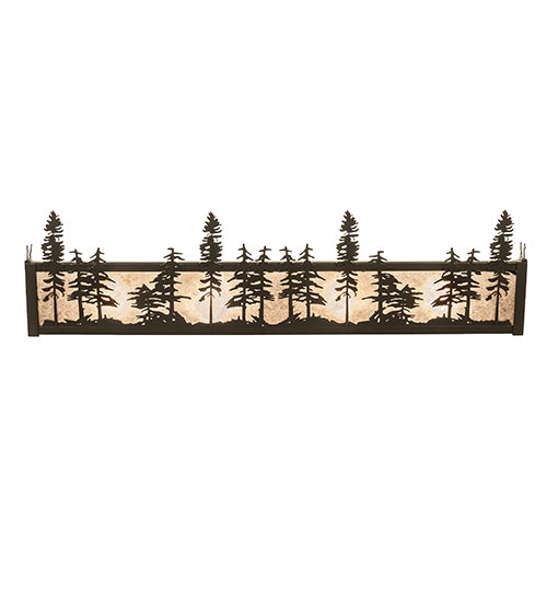 30" Wide Tall Pines Vanity Light