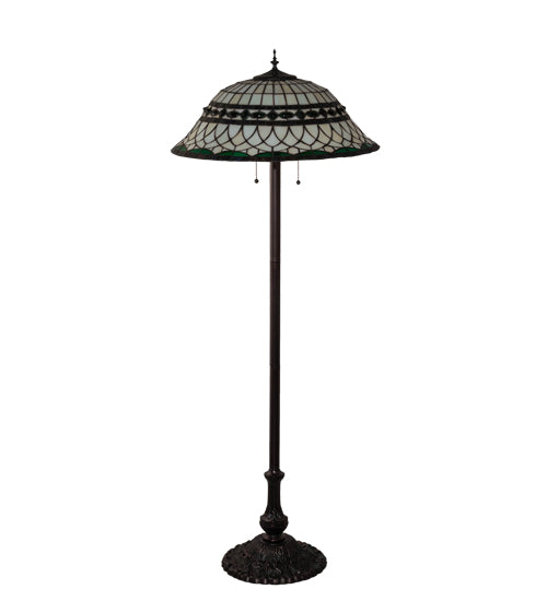 62" High Tiffany Roman Floor Lamp