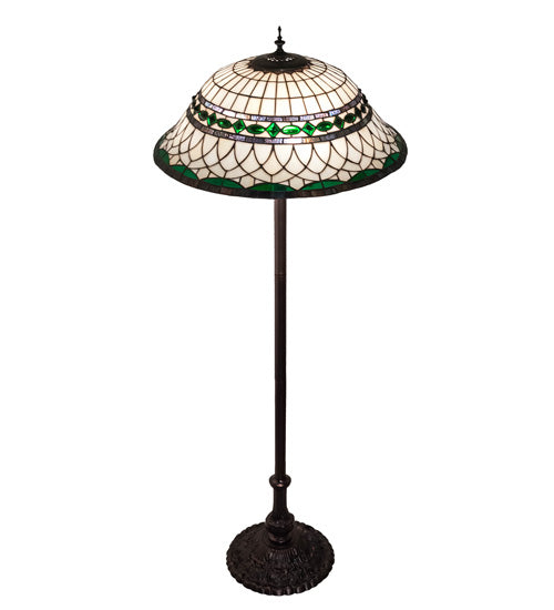 62" High Tiffany Roman Floor Lamp