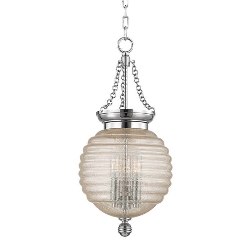 Coolidge Pendant 21" - Polished Nickel