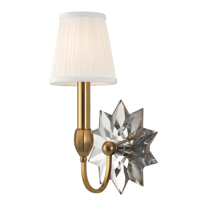 Barton Wall Sconce 13" - Aged Brass