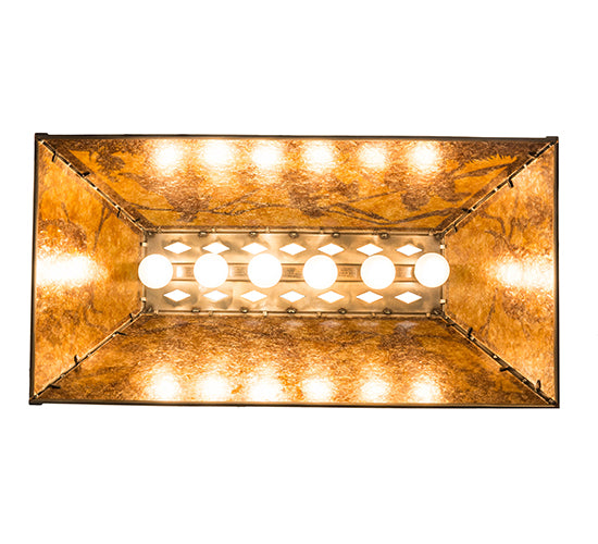 33"L Rustlers Oblong Pendant