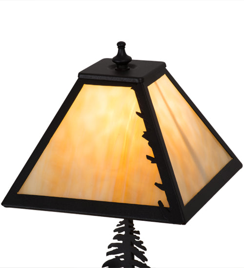 15.5"H Lone Moose Accent Lamp