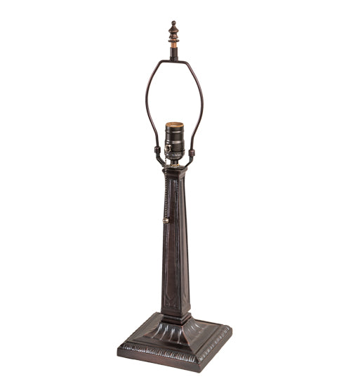 23" High Winter Pine Mission Table Lamp